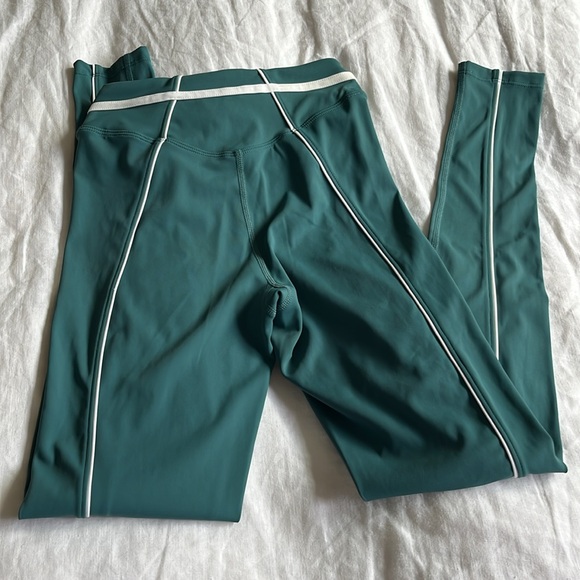 Yellow The Label Contour Leggings Sz S Brans New Beautiful 💚 - Picture 7 of 10